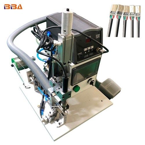 Silver Usb Connector Soldering Machine Wire Soldering Machine For Led Terminal Soldering