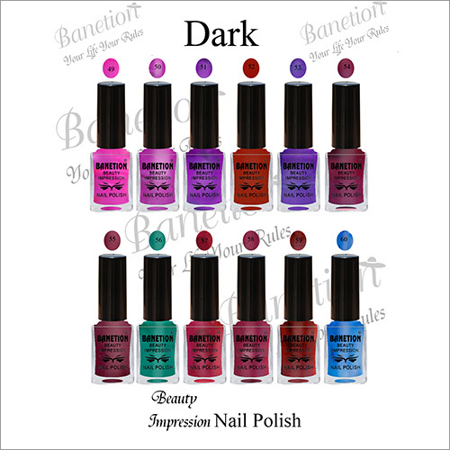 Dark Beauty Impression Nail Polish Color Code: 120 Shades