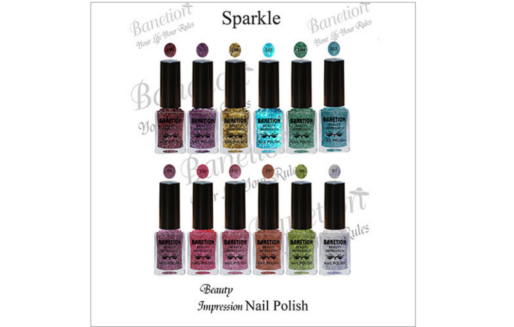 Sparkle Beauty Impression Nail Polish - Color Code: 120 Shades