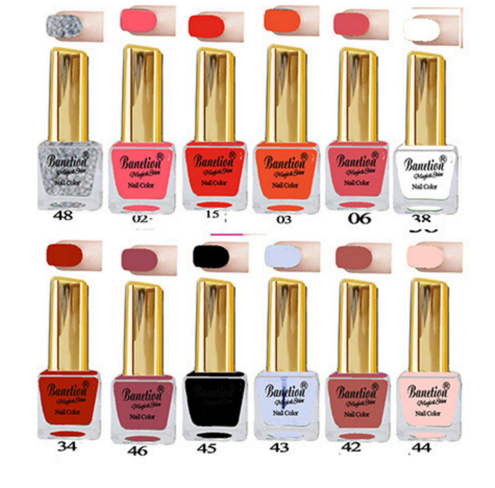 Glossy Matt Nail Polish - Color Code: 120 Shades