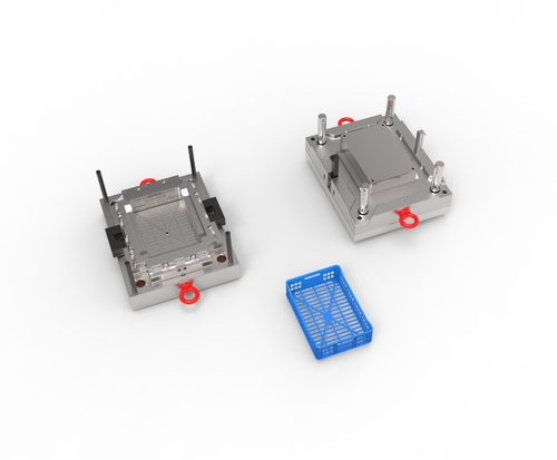 Plastic Fruit Crate Mould Cavity: 1 Cavity