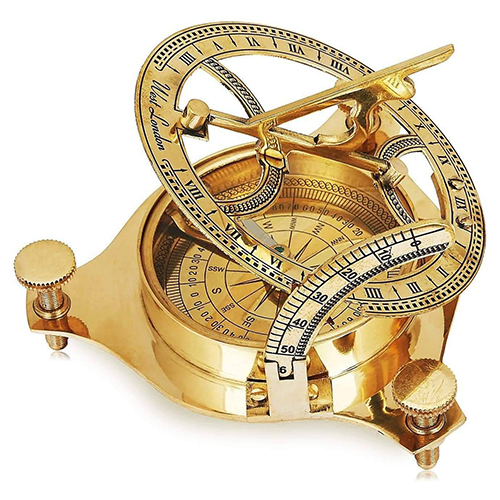 Nautical Brass Sundial