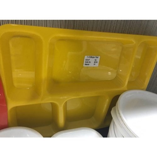 Food-Grade Virgin Plastic 4-Compartments