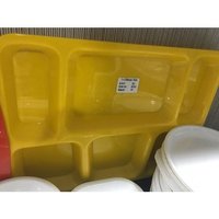 Food-Grade Virgin Plastic 4-Compartments