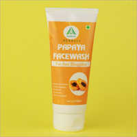 100ml Papaya Face Wash - Cream Form, Deep Cleansing Treatment | Organic Extract Ingredients, Normal Temperature Storage