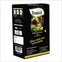 Atlantis Teapot Instant Green Tea Immunity Booster Premix With Saffron Single Serve Sachet
