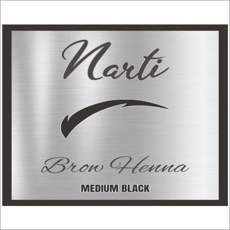 Medium Black Brow Henna By NATURAL MEHANDI POWDER UDHYOG