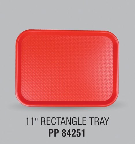Plastic 11 Inches Rectangle Tray