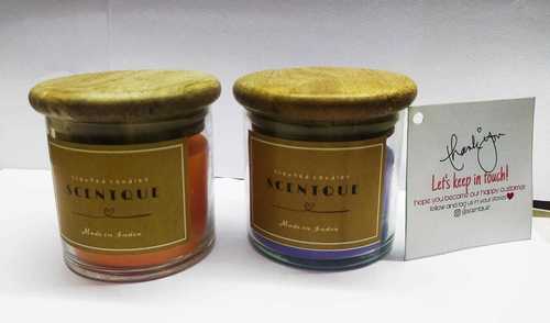 Wax Filled Glass Candles
