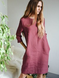Linen Dresses | Linen Flax Dresses | Made to Order | Manufacturing