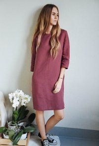 Linen Dresses Linen Flax Dresses Made to Order Manufacturing