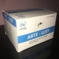 Artemether 80 mg + Lumefantrine 480 mg tabs.