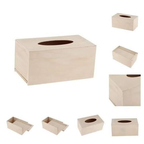 Wooden Tissue Box By FALCON IMPEX