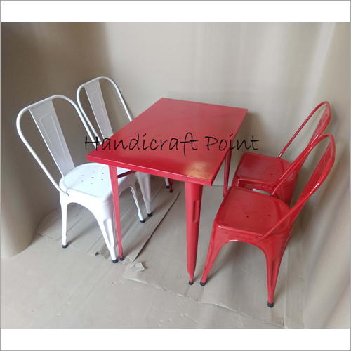 Iron Powder Coated Chairs And Tables