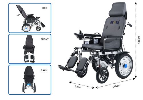 Aluminium Electric Wheelchair For Old People