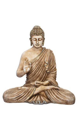 Resin Sitting Buddha