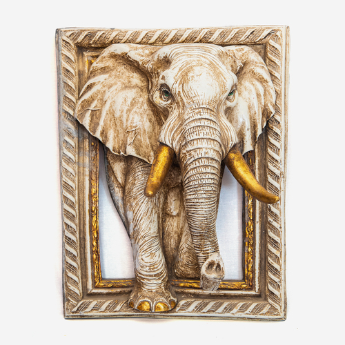 Easy To Install Resin Elephant Wall Frame