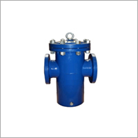 Basket Type Strainer - Stainless Steel, Blue Painted Finish | Durable Design, Efficient Food Straining, Easy to Clean