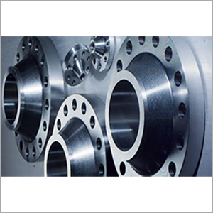 Industrial Steel Flanges - Stainless Steel, Round Shape | Silver Finish, Casting Process