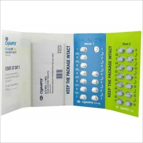 1 mg Varenicline Tartrate Pack