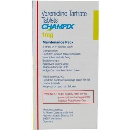 1mg Varenicline Tartrate Tablets