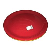 Dinner Acrylic Red Round Plate