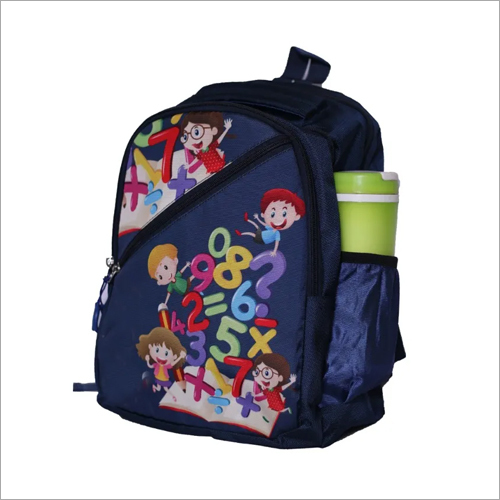 Printed School Bags - Multicolor, Various Sizes Available | Printed Design with Comfortable Handles