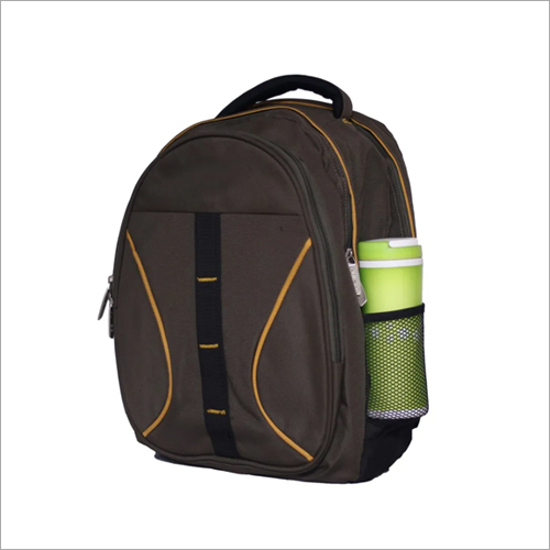College Polyester Backpack Bag - Polyester Material Various Sizes Available Classic Black Color | Features Comfortable Handles Versatile Design
