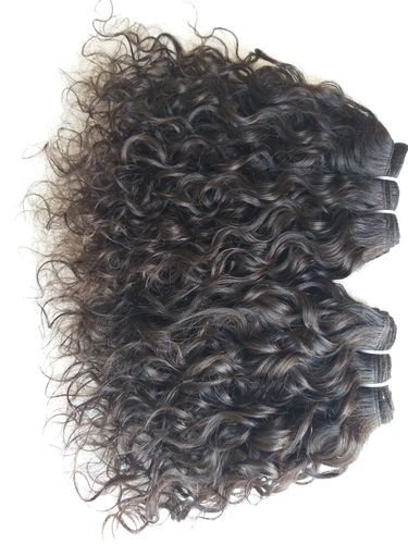 Weaving Soft And Smooth Curly Hair Extensions