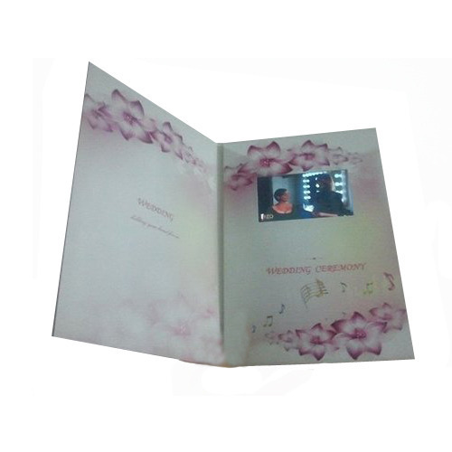 Video Wedding Card Brochure