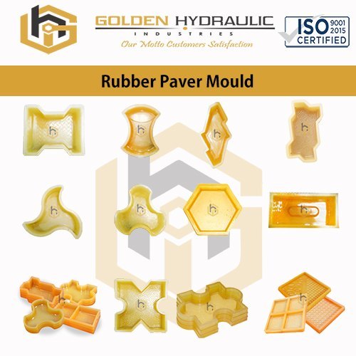 Rubber Paver Mould By GOLDEN HYDRAULIC INDUSTRIES