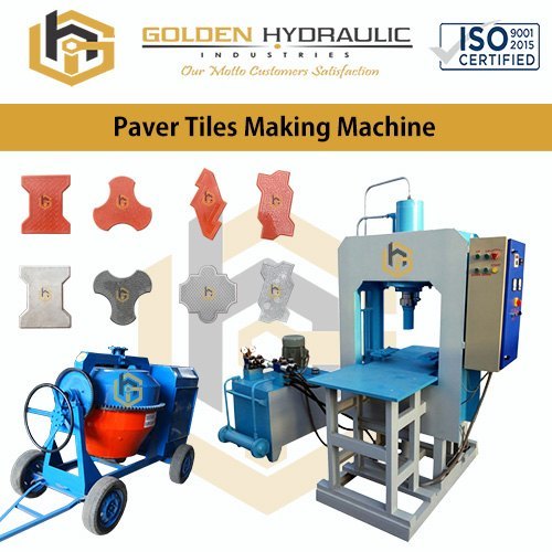 Paver Tiles Making Machine By GOLDEN HYDRAULIC INDUSTRIES
