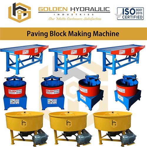 Paving Block Making Machine By GOLDEN HYDRAULIC INDUSTRIES