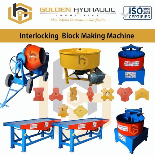 Interlocking Block Making Machine