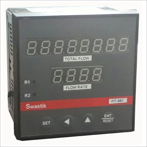 Electronic Flow Rate Indicator Cum Totalizer
