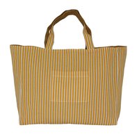 Jute & 150 Gsm Cotton Reversible Tote Bag With Pocket & One Color Allover Print