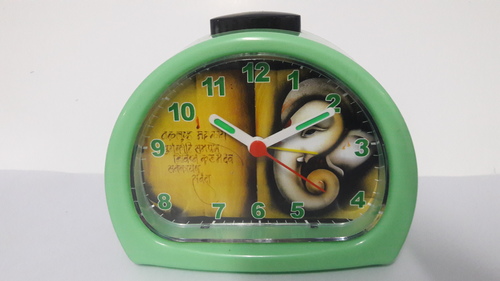 Religious Spiritual Mantra Chanting Customised Alarm Table Clock for Personal, Corporate Gift By CHIRAG INTERNATIONAL