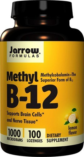 Jarrow Formulas, Methyl B-12, 1000 Mcg, 100 Lozenges Efficacy: Promote Healthy & Growth