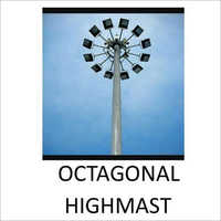 Octagonal High Mast Lighting Pole