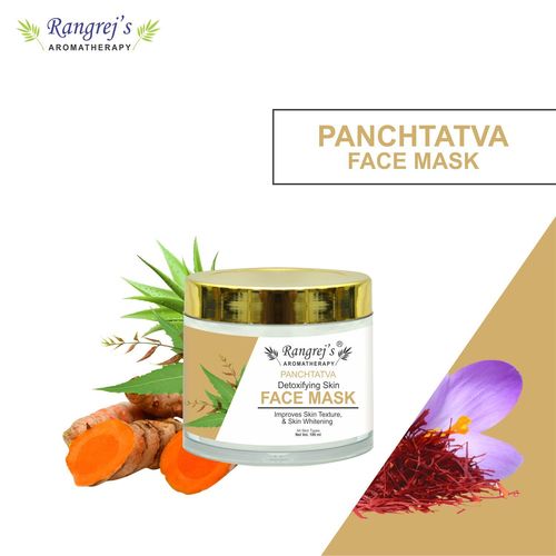 Rangrej's Aromatherapy Panchtatva Face Mask for Glowing & Brightening Skin Natural Skin Care Product for Men and Women (100ml)