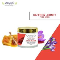 Rangrej's Aromatherapy Saffron & Honey Face Mask For Glowing & Brightening Skin Natural Skin Care Product For Men And Women (100ml) Ingredients: Organic Extract