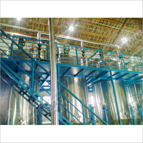 Animal Fats Oil Refining Machine - Material: Steel