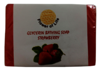 Strawberry Glycerin Bathing Soap