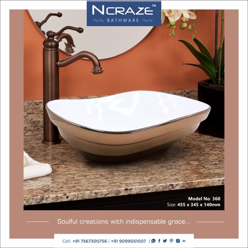 Decorative Art Table Top Basin