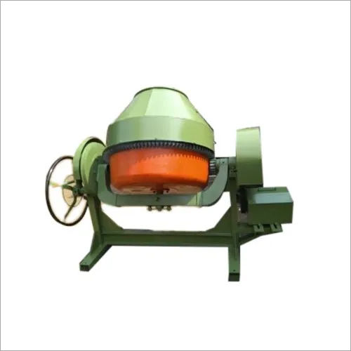 Stand Type Concrete Mixer Machine - Color: Green