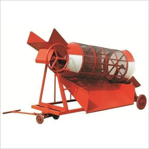Semi Automatic High Functional Efficiency Rotary Sand Sieving Machine