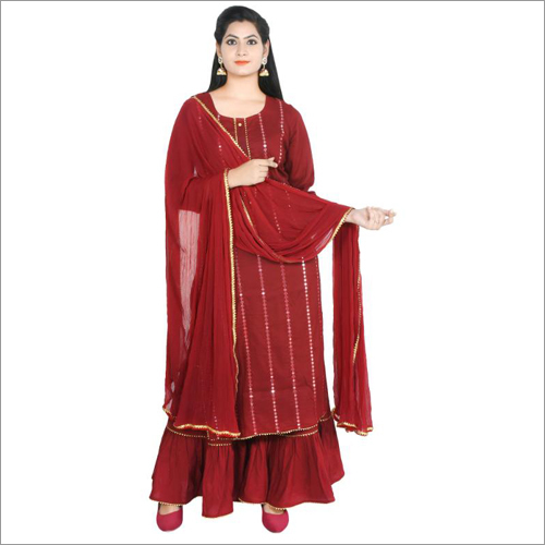 Ladies Kurti With Palazzo