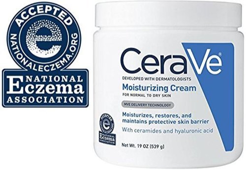 CeraVe Moisturizing Cream Daily Face and Body Moisturizer for Dry Skin 19 Ounce
