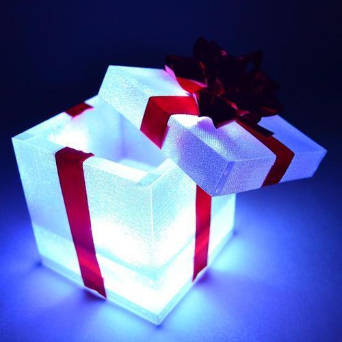 Wedding Marriage Invitation Box With Led Light Module