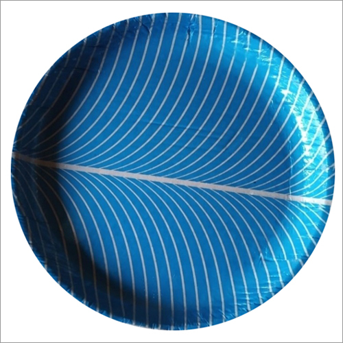 Disposable Blue Buffet Paper Plates